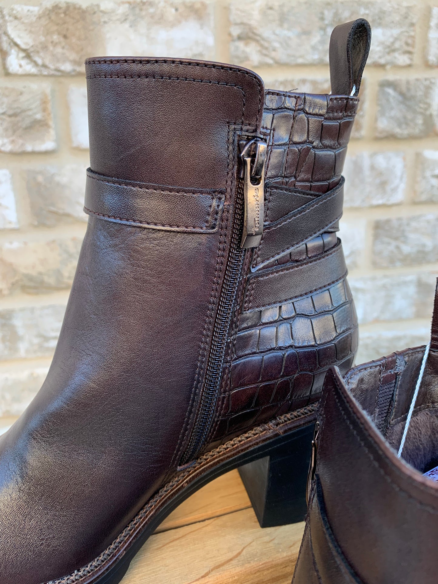 Stiefeletten Croco