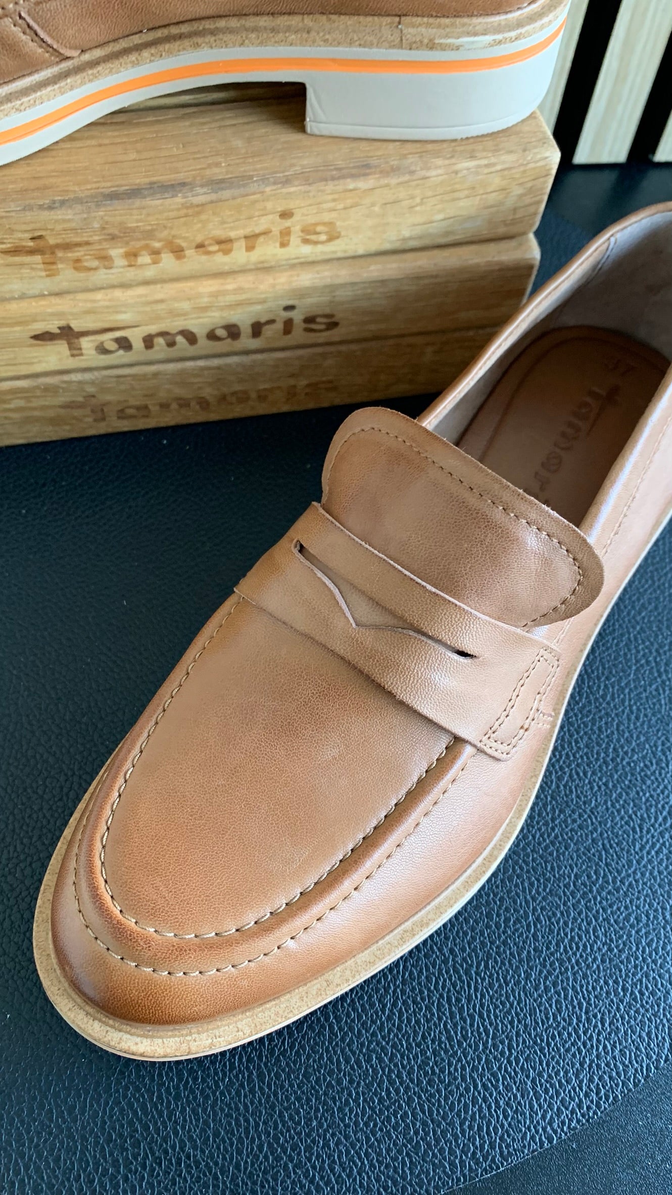 Lederslipper