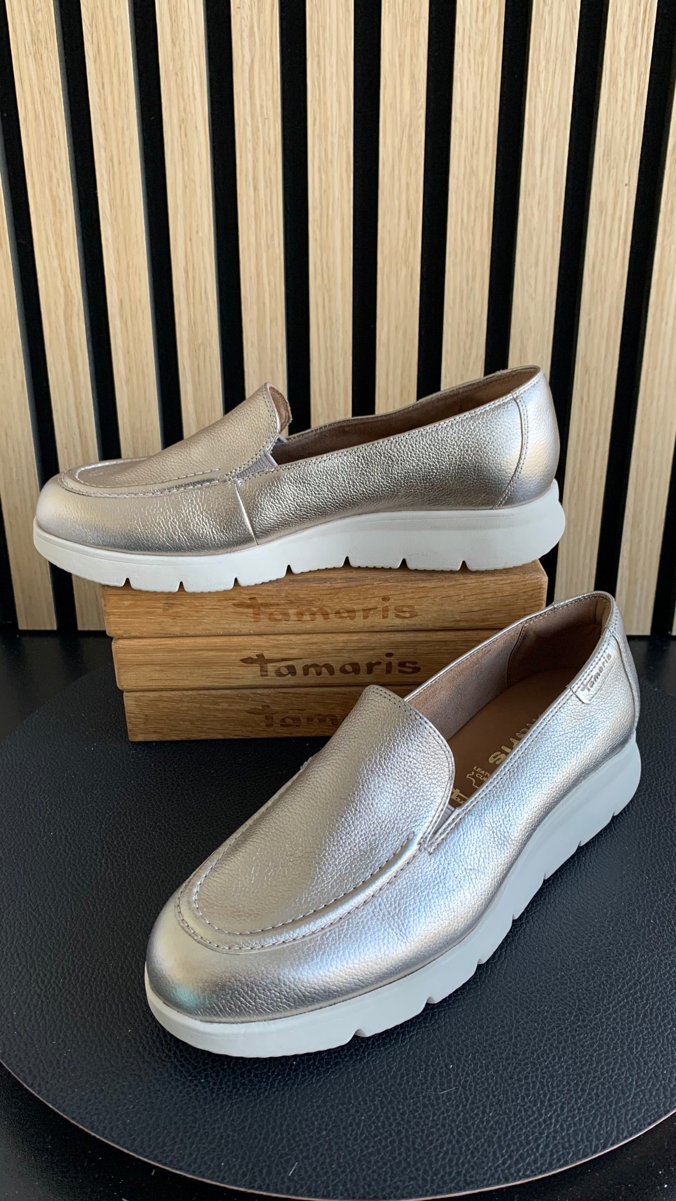 Tamaris Lederslipper