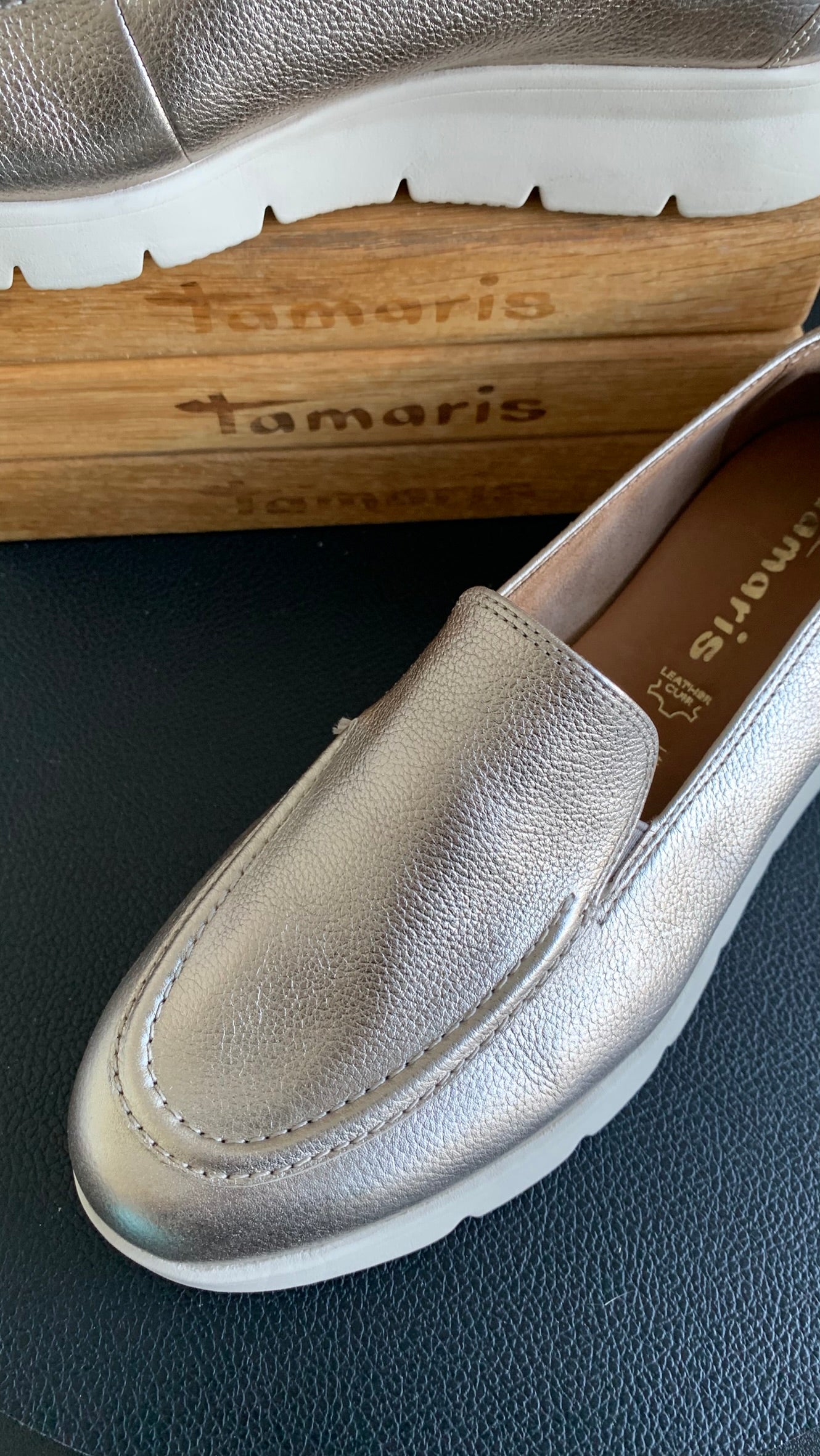 Tamaris Lederslipper