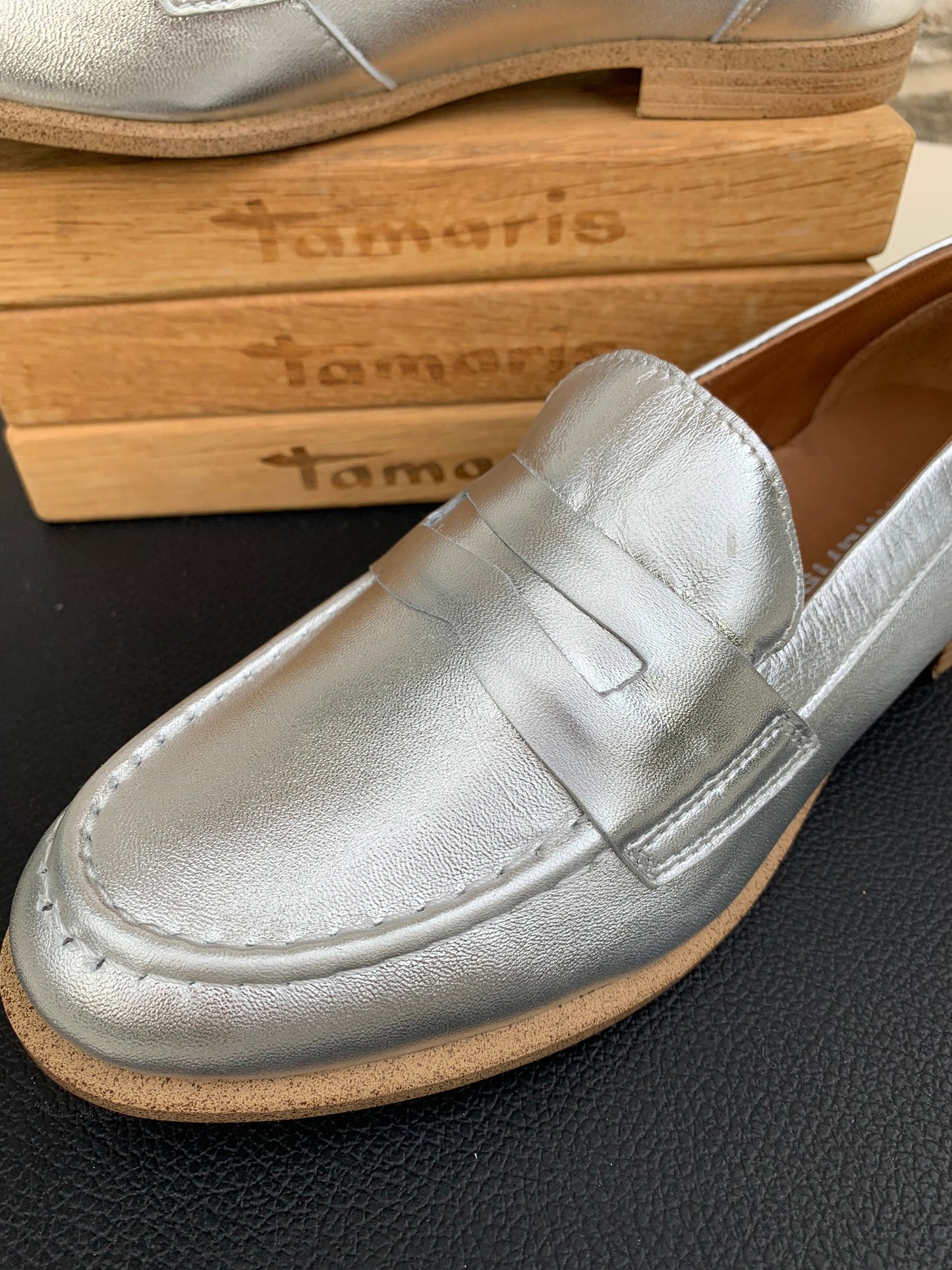 Lederslipper