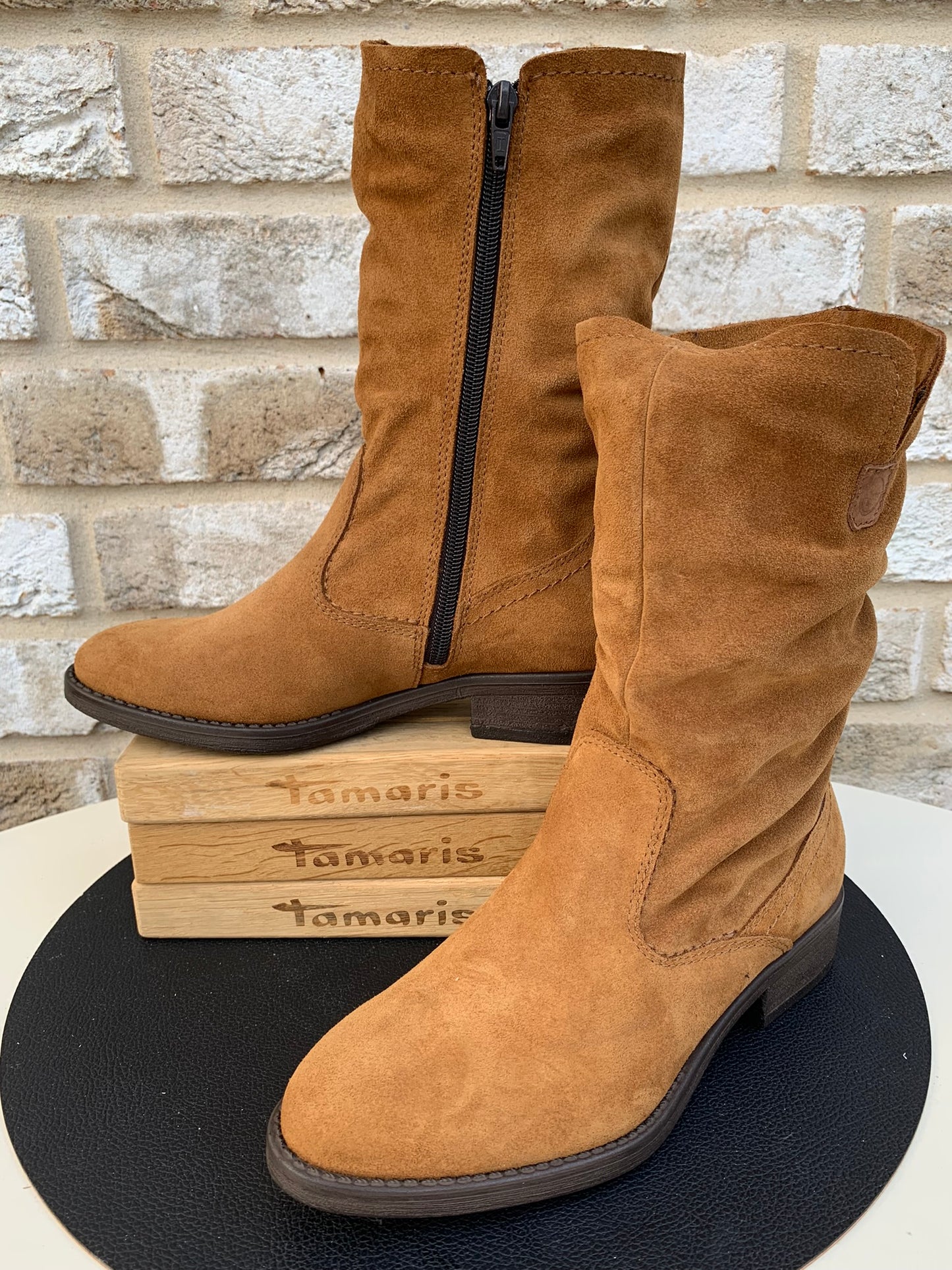 Leder Stiefeletten