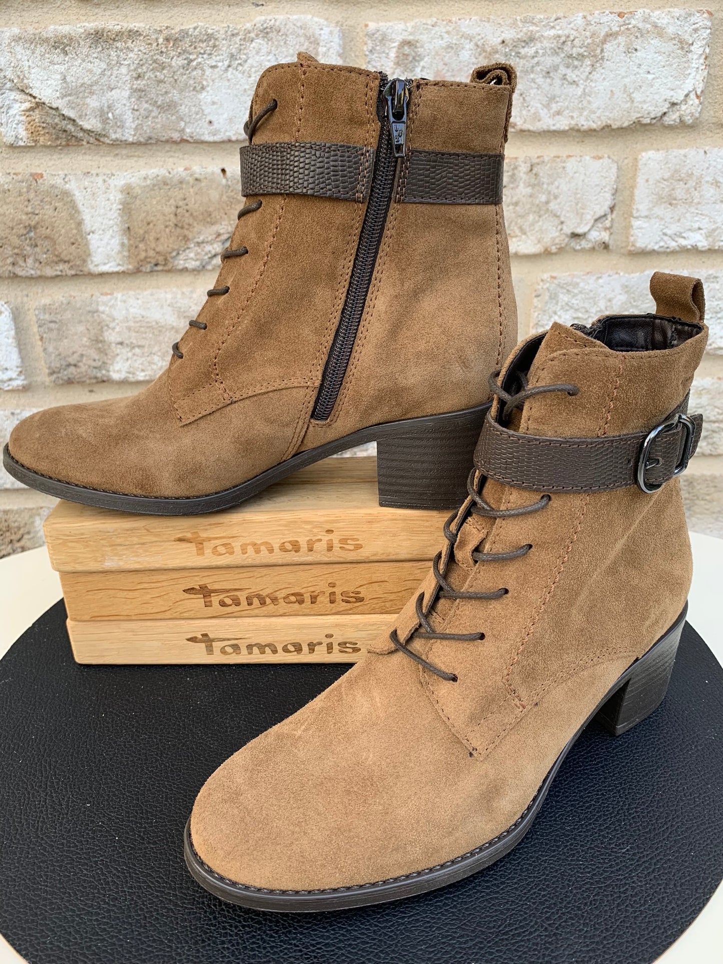 Leder Stiefeletten