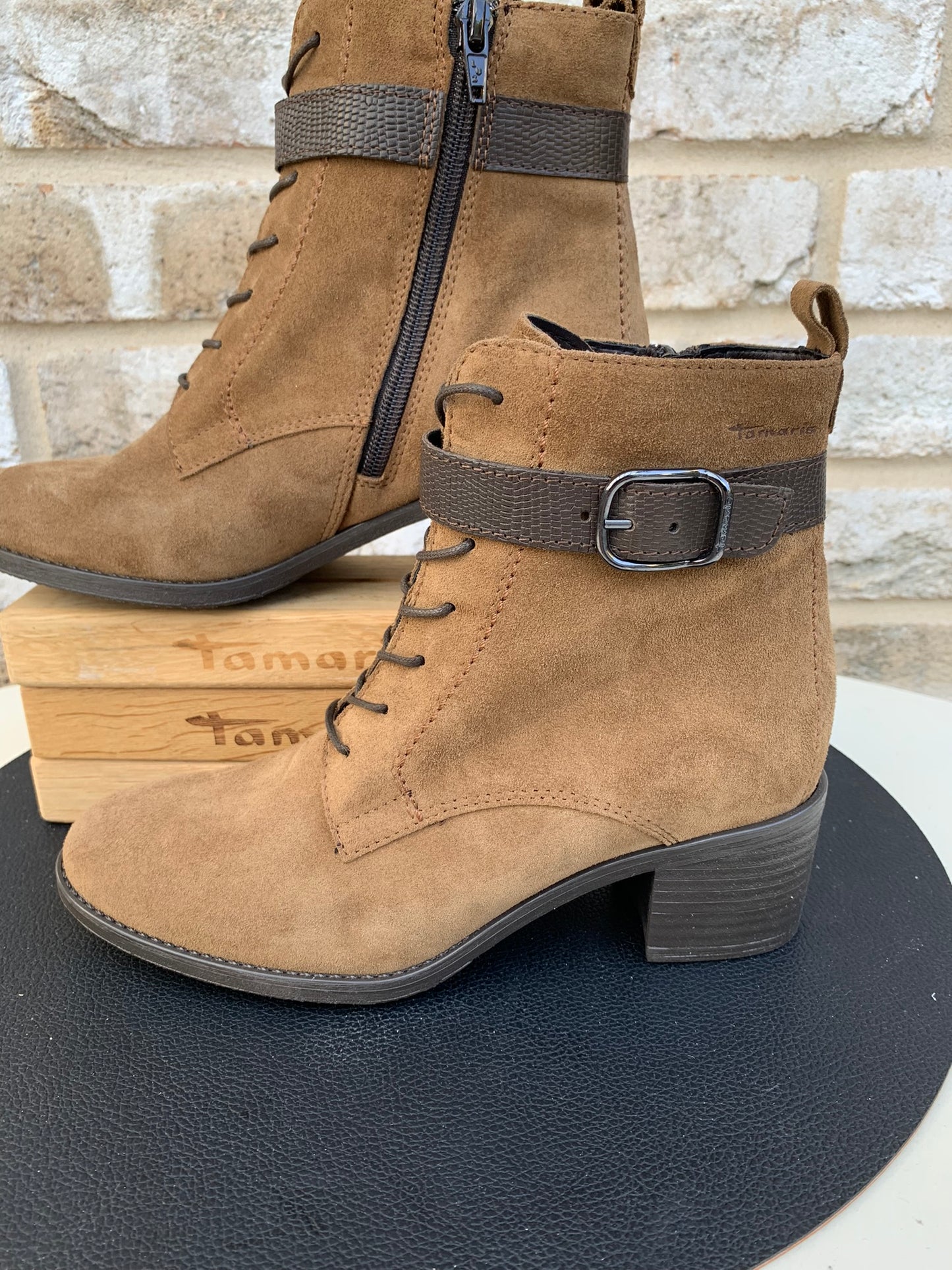 Leder Stiefeletten