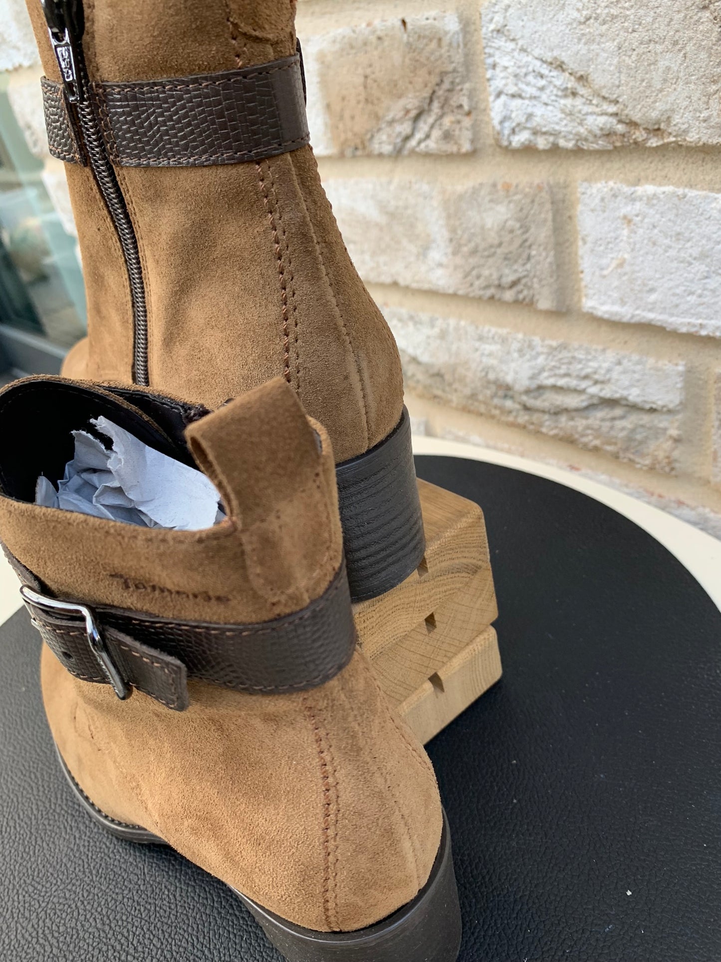Leder Stiefeletten