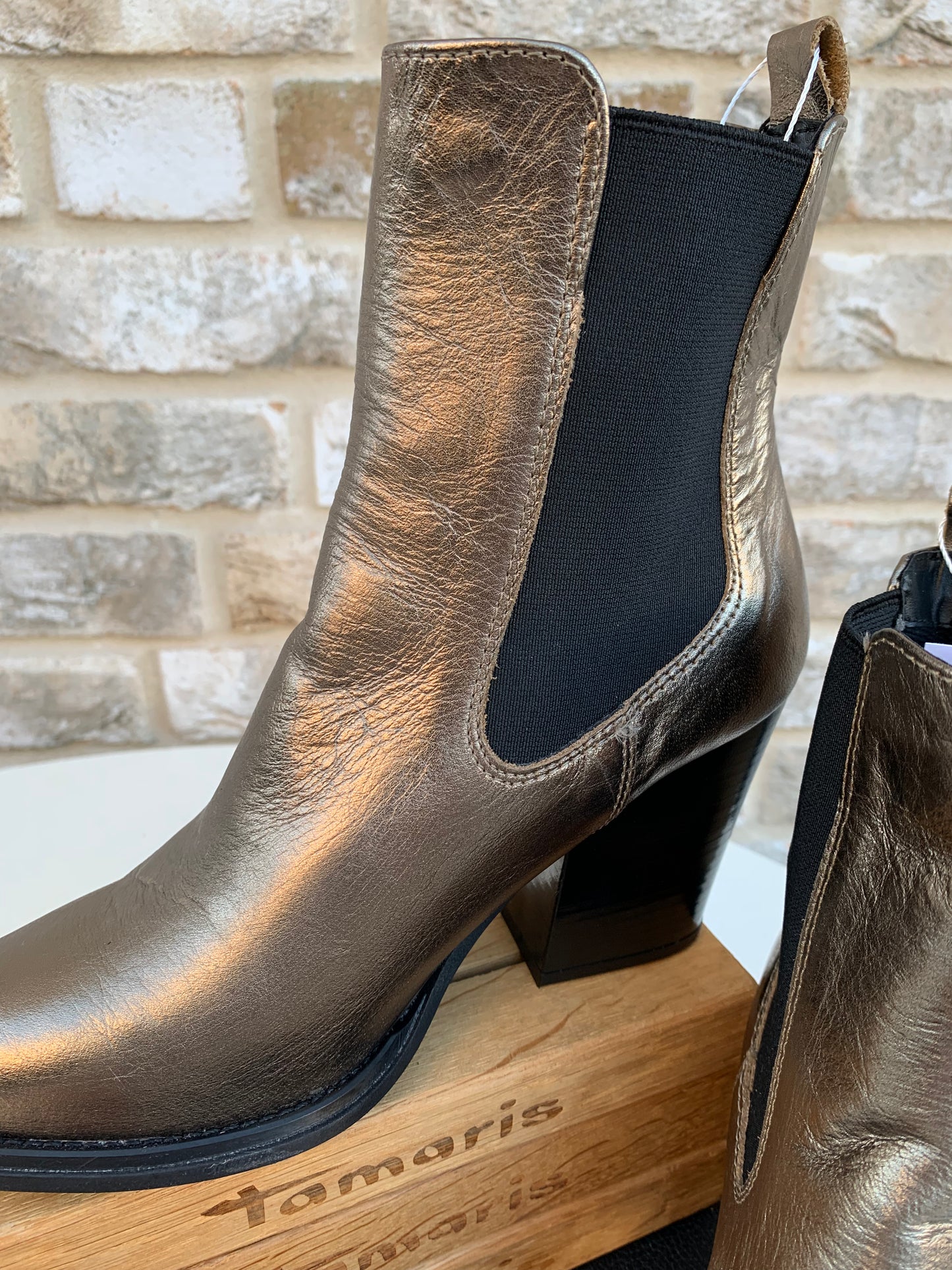 Tamaris - Leder Cowboystiefel