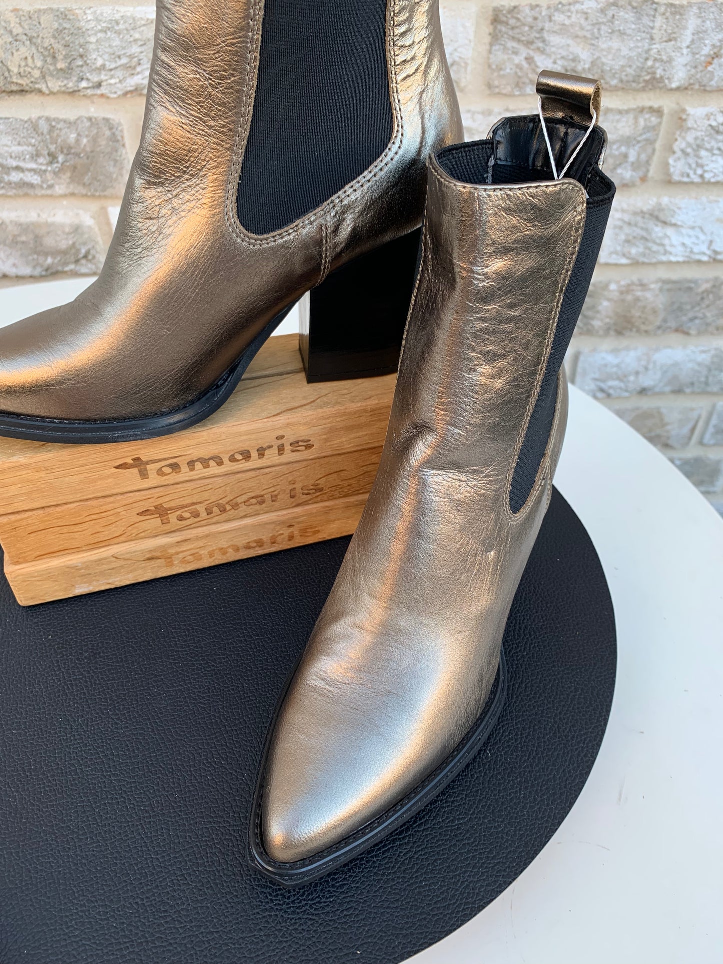 Tamaris - Leder Cowboystiefel
