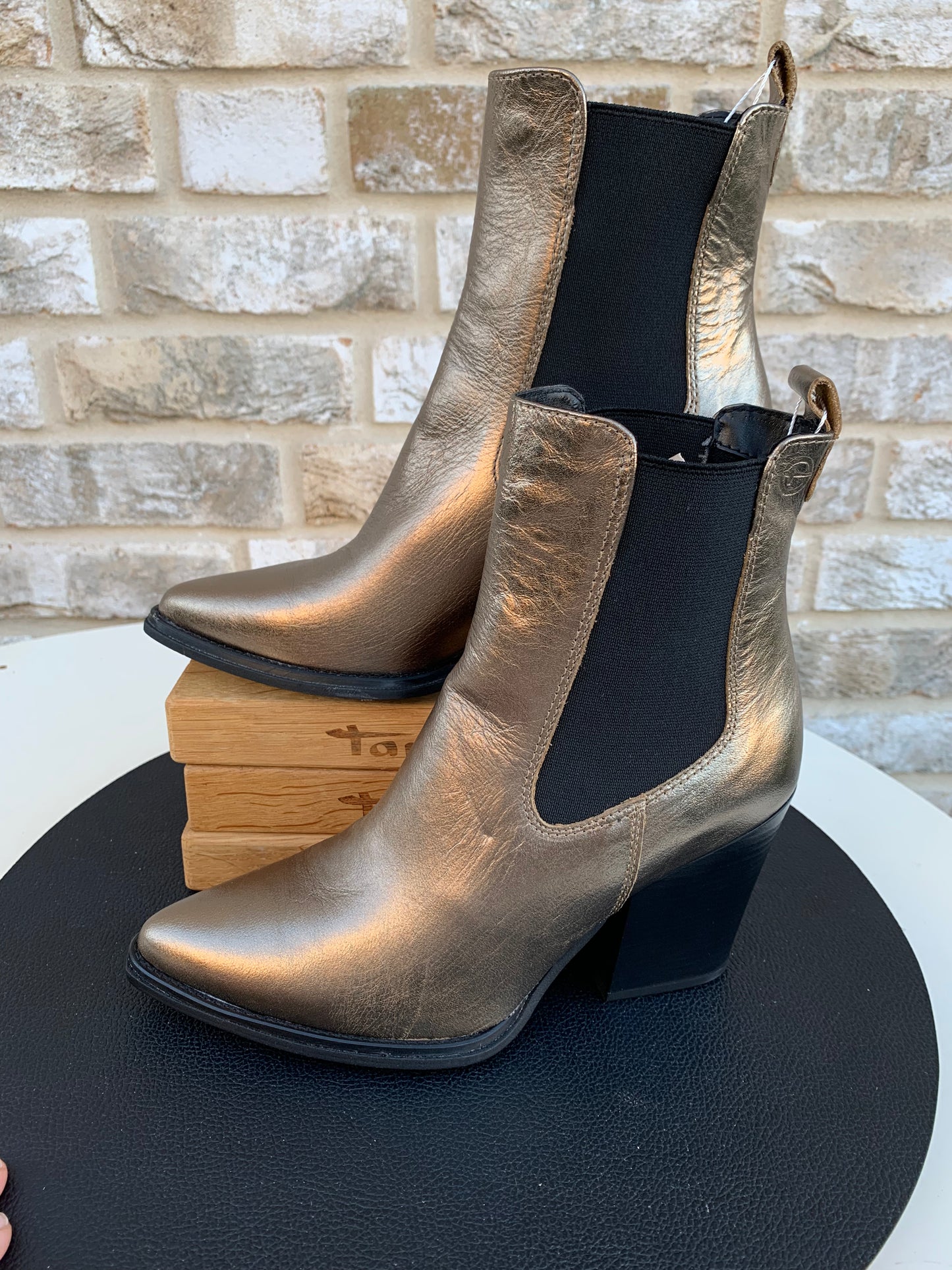 Tamaris - Leder Cowboystiefel