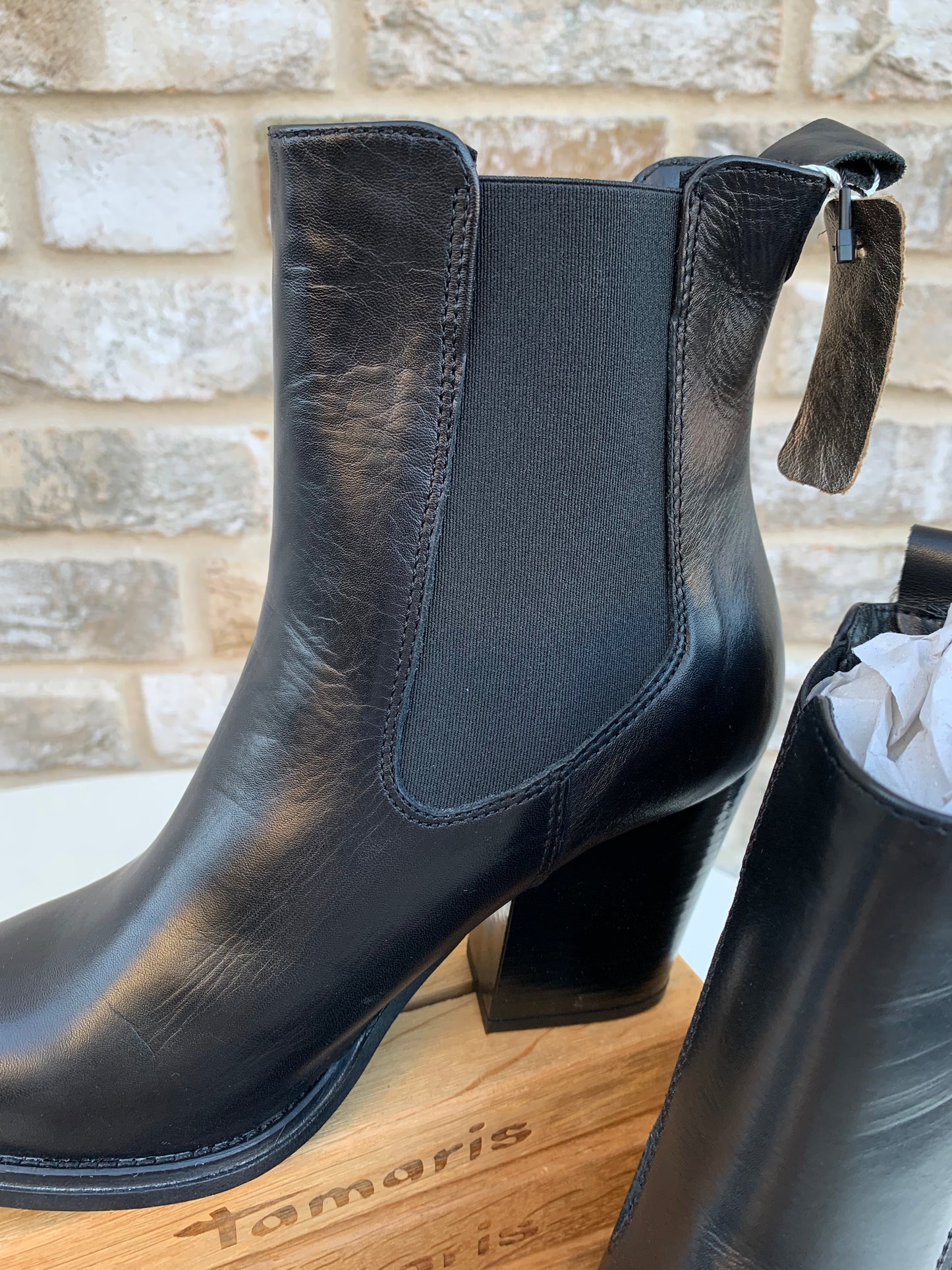 Tamaris - Leder Cowboystiefel