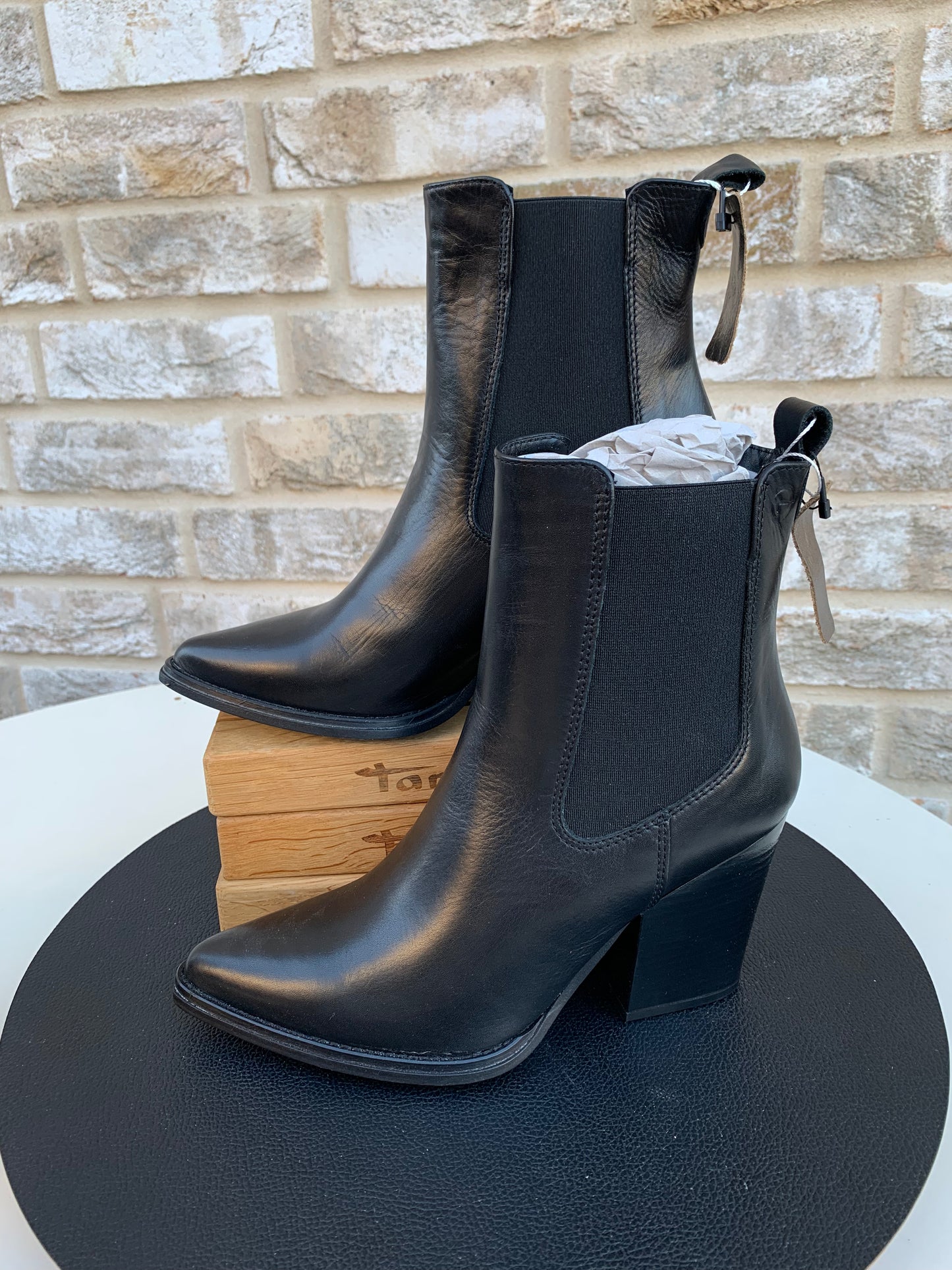Tamaris - Leder Cowboystiefel