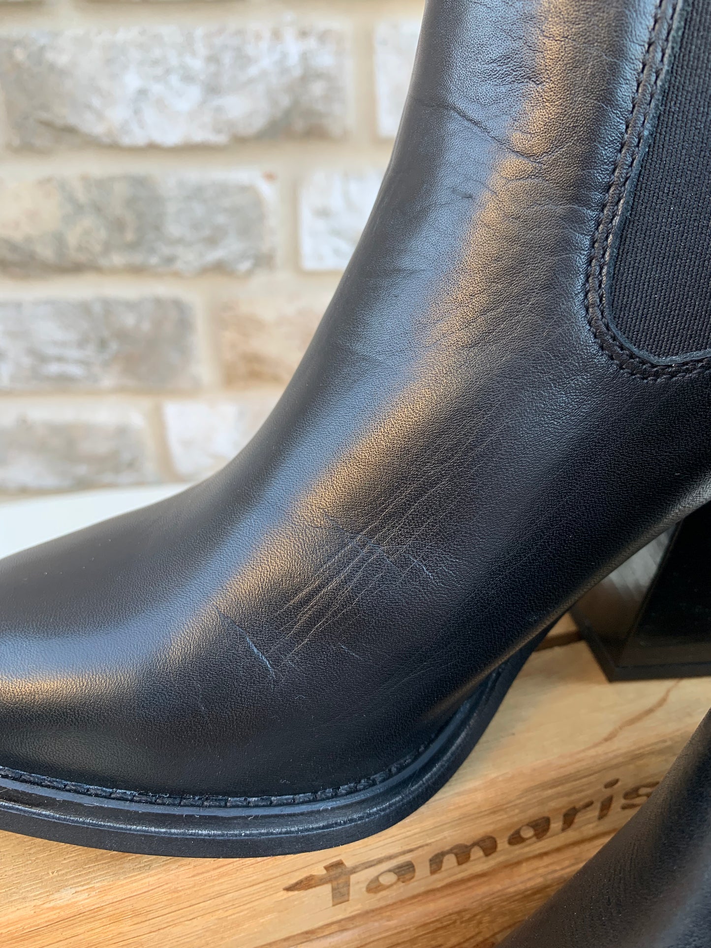 Tamaris - Leder Cowboystiefel