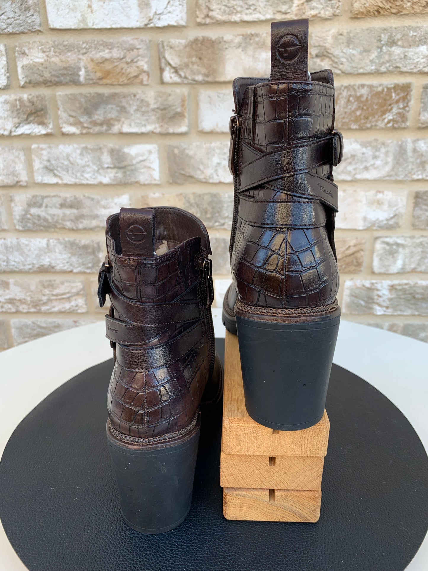 Tamaris - Stiefeletten Croco